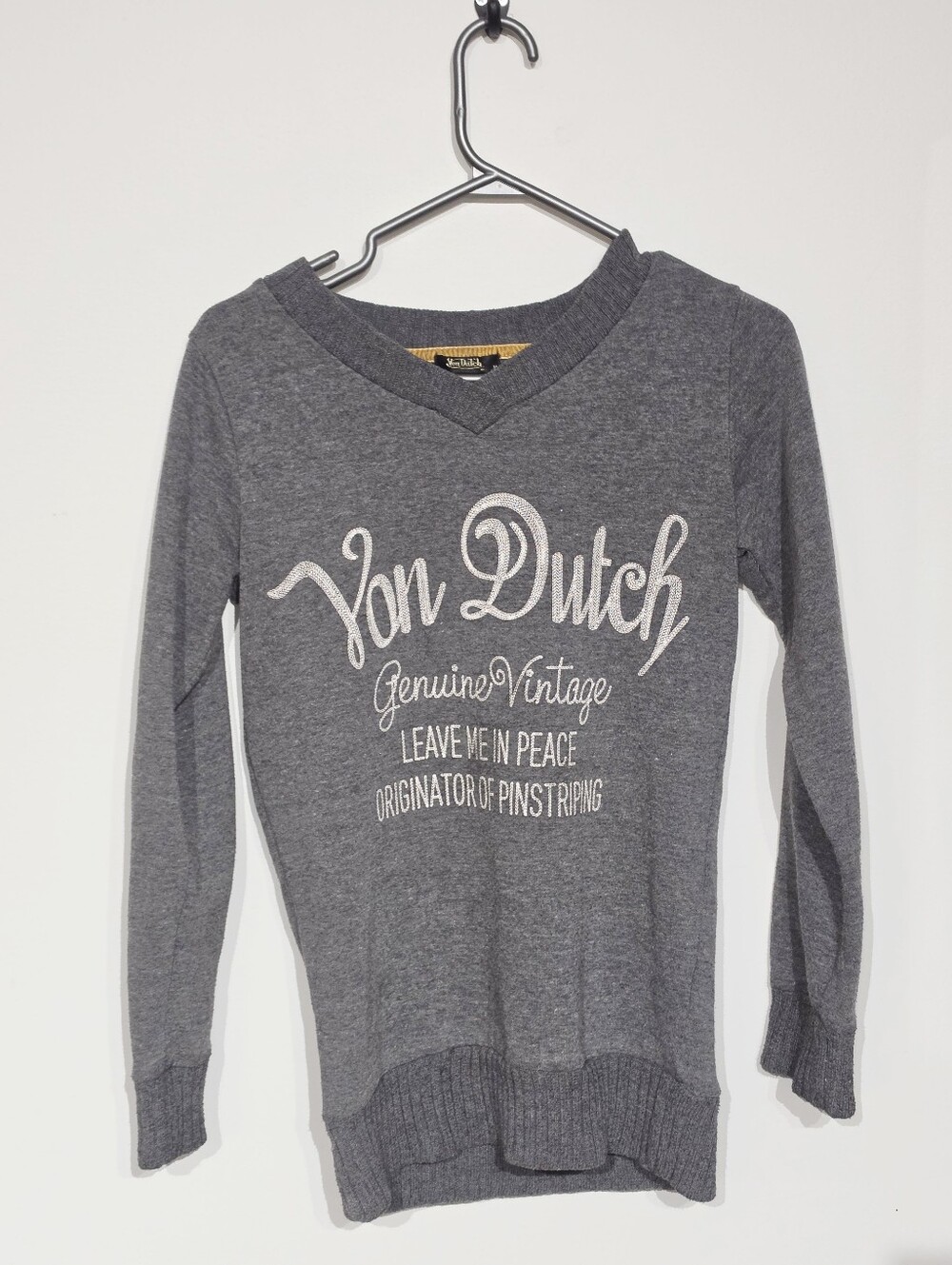 Vintage Vintage Von Dutch vneck sweater knitwear Size M